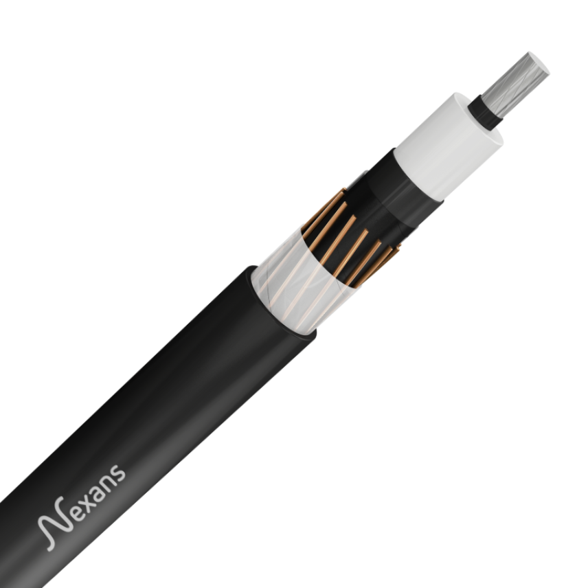 Cable Premium Nexans Potencia Media Tensión Aluminio XLPE-TR/PE 18/30kV N=16mm2 (-2OL)